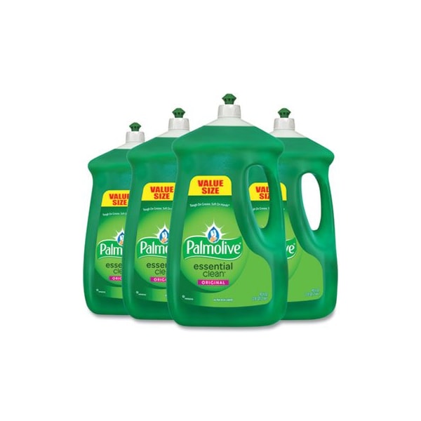 Colgate-Palmolive Palmolive, Dishwashing Liquid, Original Scent, Green, 90oz Bottle, 4PK 46157 - main